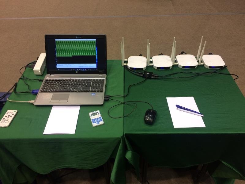 wireless voting system